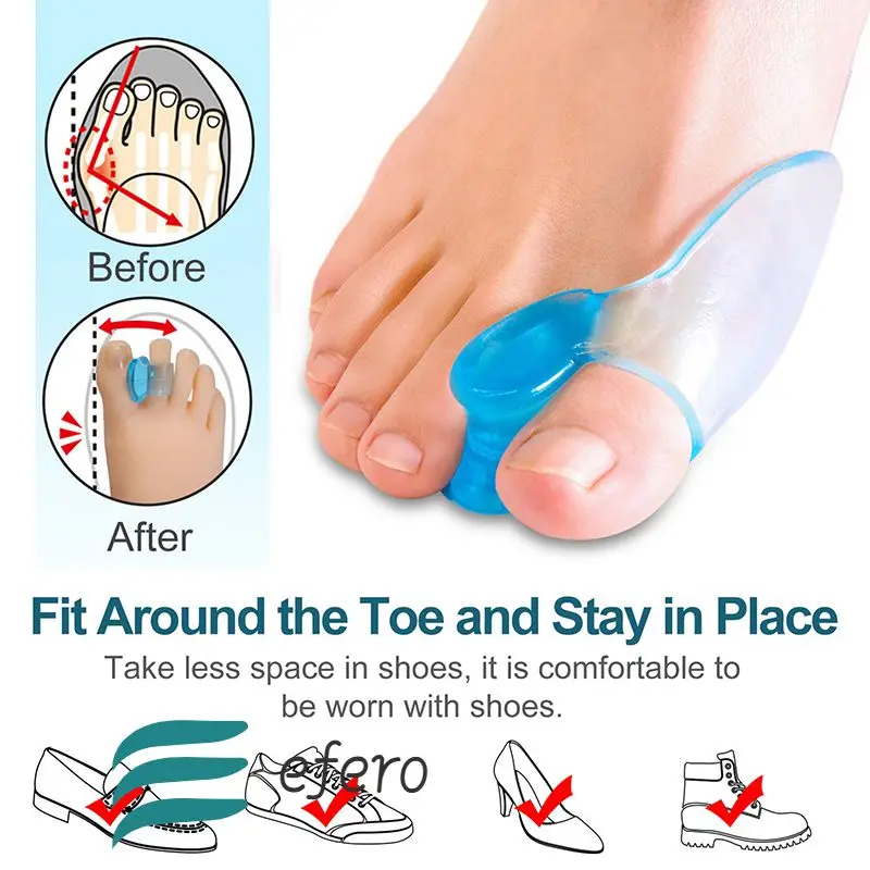 

Promotes Foot Health Great For Daily Use Foot Fingers Protector Improves Blood Circulation Durable Material Relieves Toe Pain