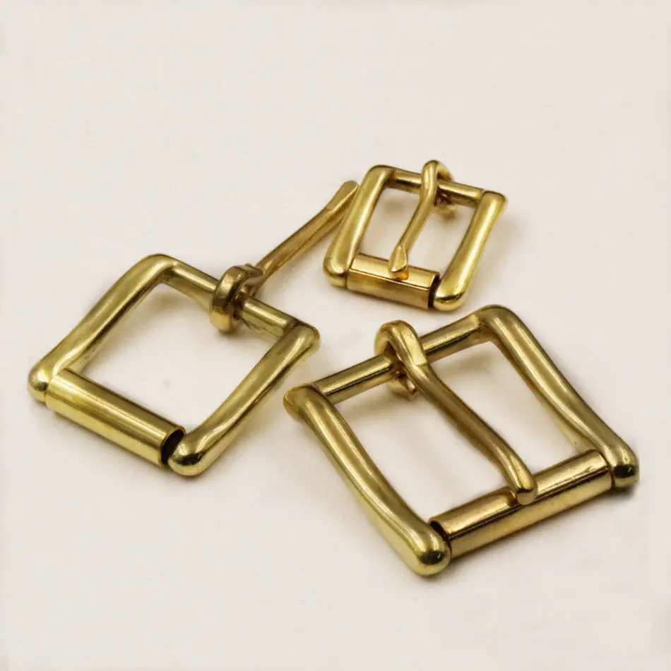 Brass Roller Buckle for Leather Craft and Accessories