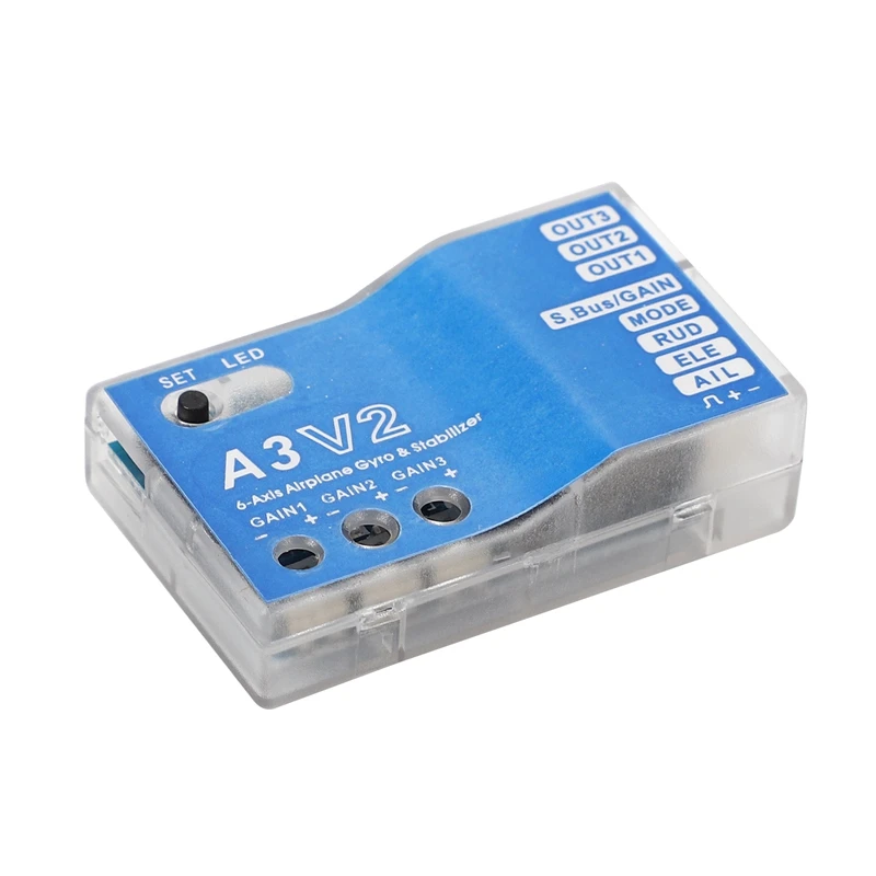 Gyroscope RC Avion 6 Axes 2.4G Stabilisateur Vol pour Drone Hélicoptère
