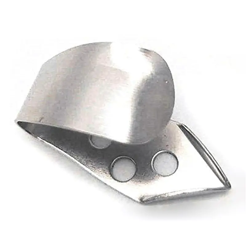 ABLB-12Pcs 금속 엄지손가락 기타 픽업 어쿠스틱 기타용 스테인레스 스틸 기타 픽업 밴조 우쿨렐레