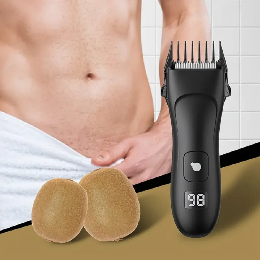 Mens Body Hair Trimmer for Men Balls Women Lady Shaver Hair