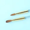 1Ps Manicure Tool Kolinsky Sable Acrylic Nail Art Brush Painting UV Gel Carving Pen 18#20 Polish Liquid Powder DIY Salon Drawing 3
