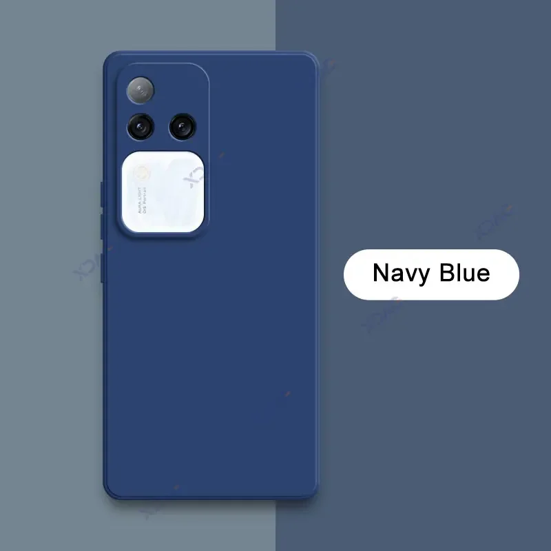 Enhanced Liquid Silicone Full Protective Phone Case - Soft, 360-Degree Fall Prevention Mobile Cover