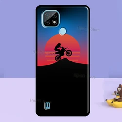 Moto Cross Motorcycle Sports Protective Phone Case for Realme C25 C25s (UU65)