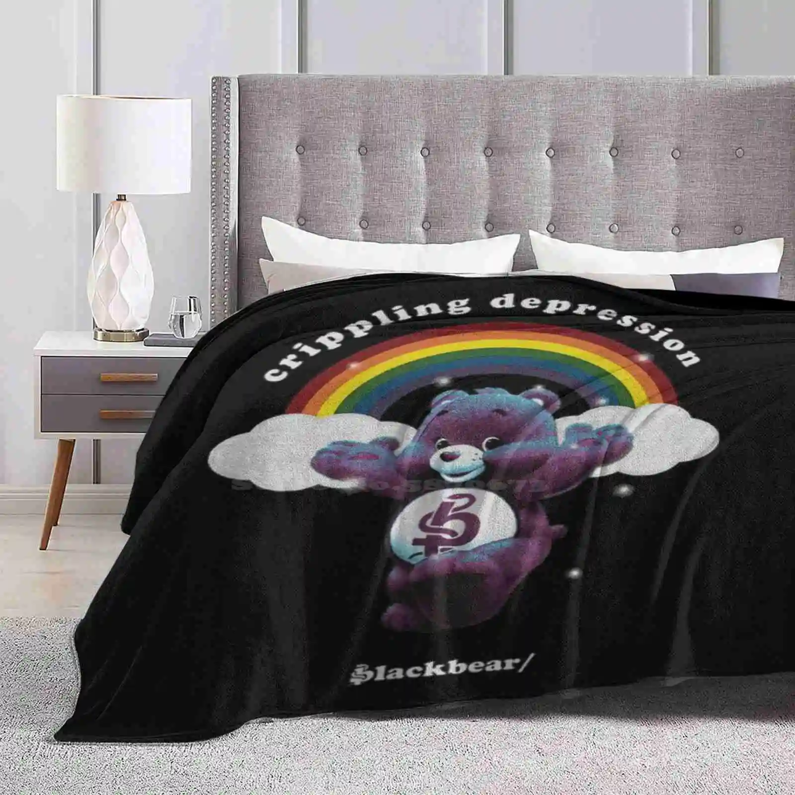 

Me & Ur Ghost New Print Novelty Fashion Soft Warm Blanket