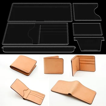 DIY Short Wallet Template Set 1
