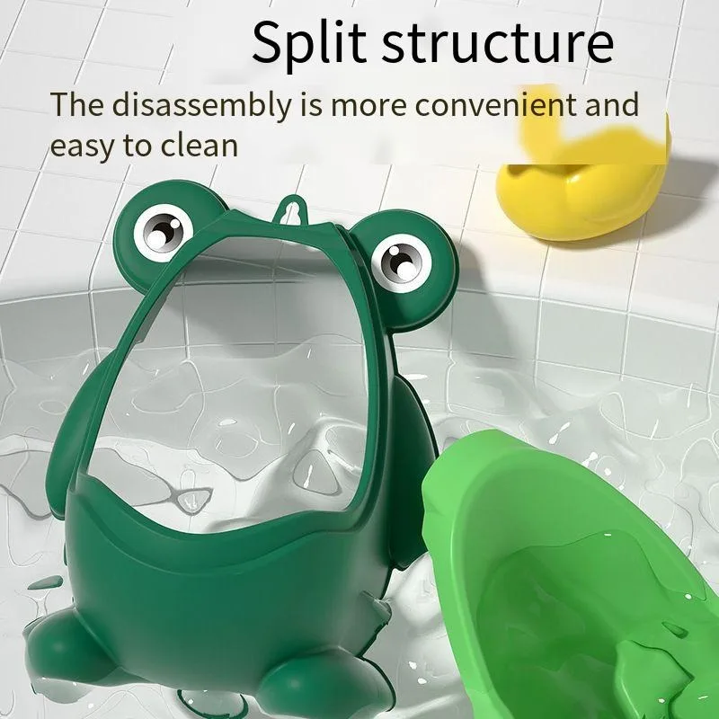 Baby Urinals Boy Urinal Boy Wall-hanging Frog Cartoon Child Urinals Pot Standing Urinal Basin Travel Potties Toilet Training portable urinal,child toilet