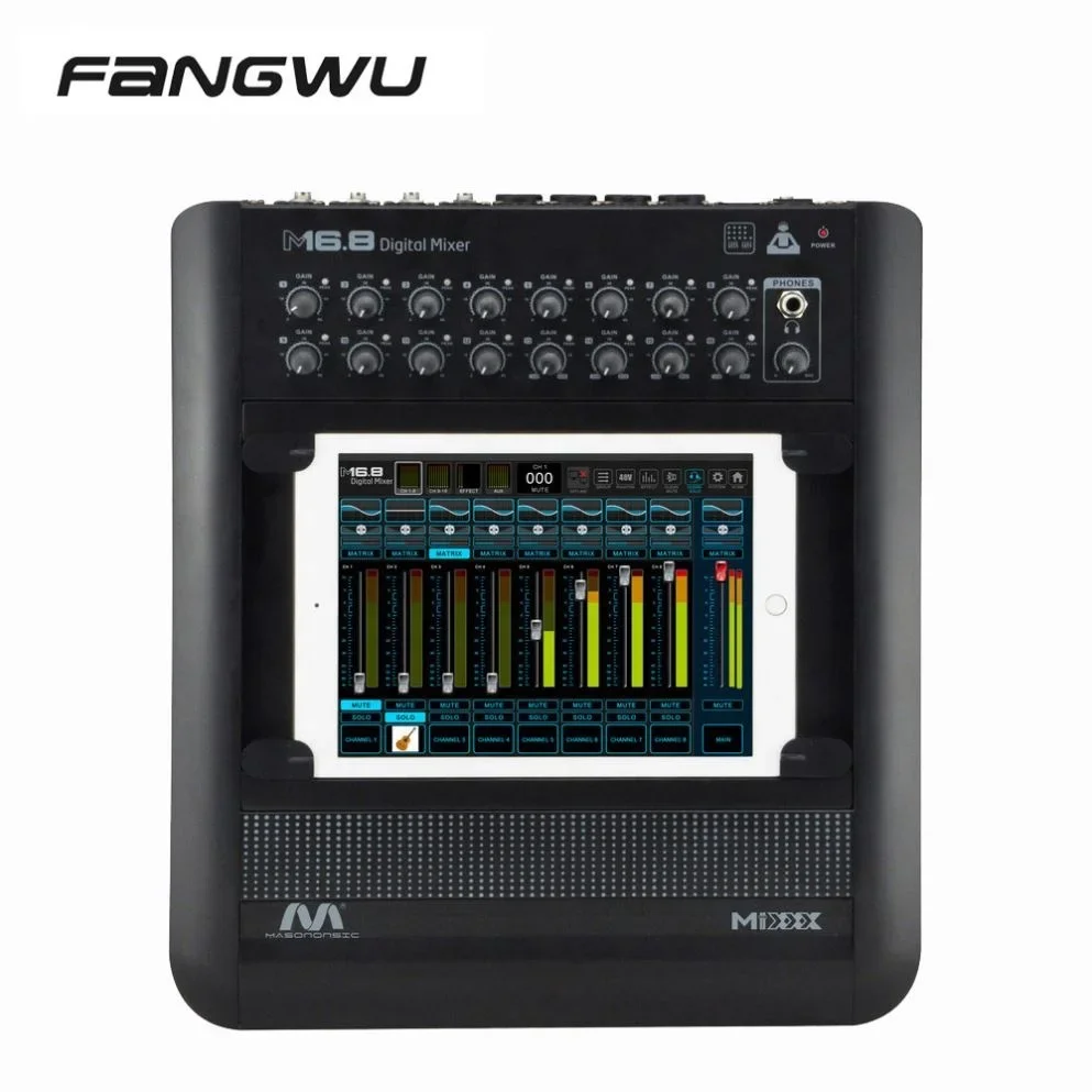 

2020 19 Rock Mount DJ Digital Mixer Consola