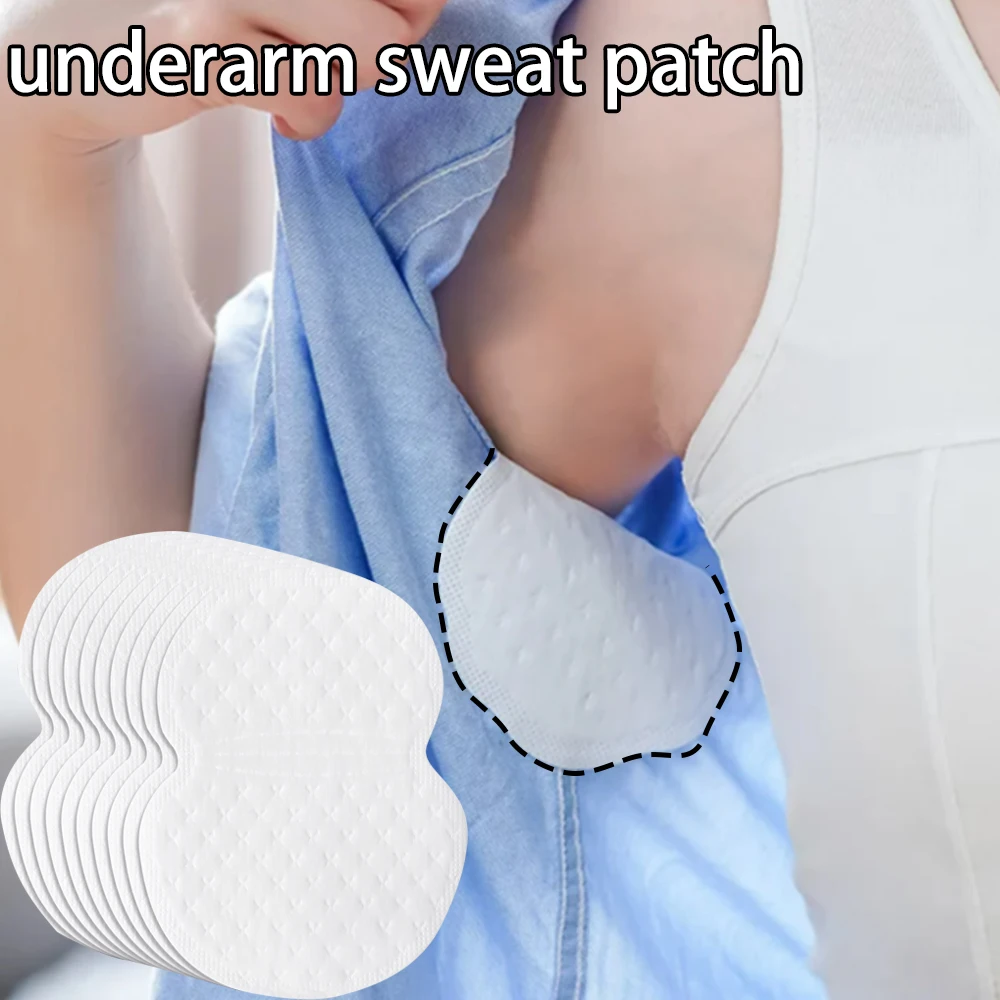 

10Pcs Underarm Sweat Patch Disposable Invisible Breathable Armpit Care Sweat Absorbent Pad Dress Clothing Perspiration Deodorant