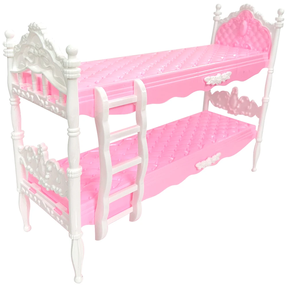 NKOfficial1PcsPinkBunkBedPrincess16DollFurnitureGirl