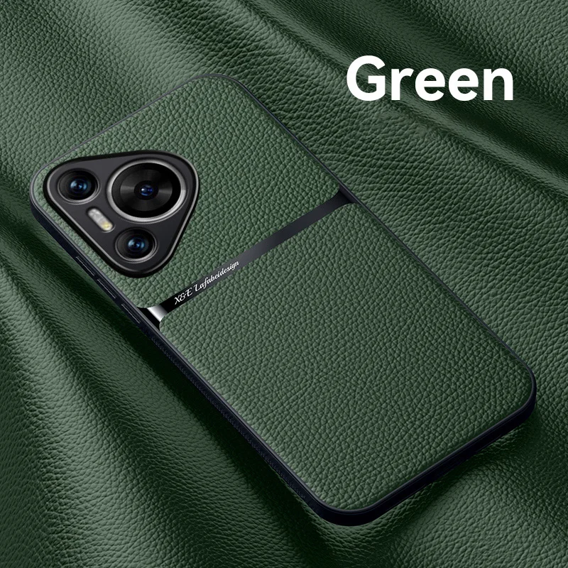 Luxury Shockproof Leather Magnetic Protective Phone Case Cover