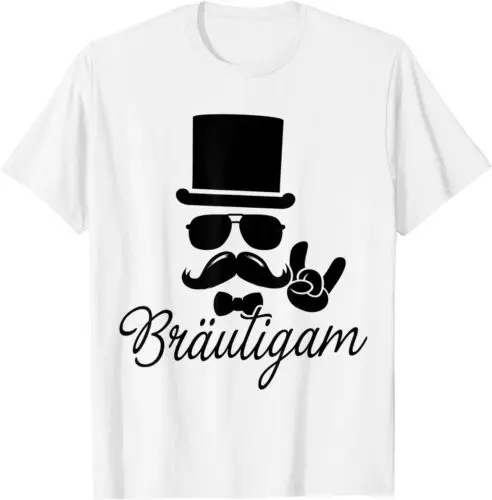 Первоклассная футболка с изображением Феста в свадебном стиле