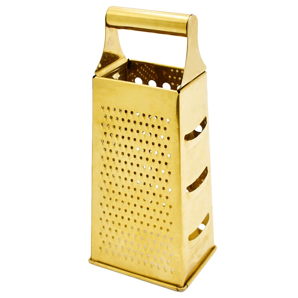 

Kitchen Grater Box 4-Sided Zester Stainless Steel Vegetable Slicer Food Shredder Gadgets