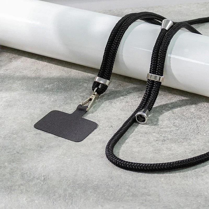 Adjustable Detachable Neck Cord Lanyard Strap, Phone Lanyard Carabiner Compatible Pendant with Card for Mobile Key 6