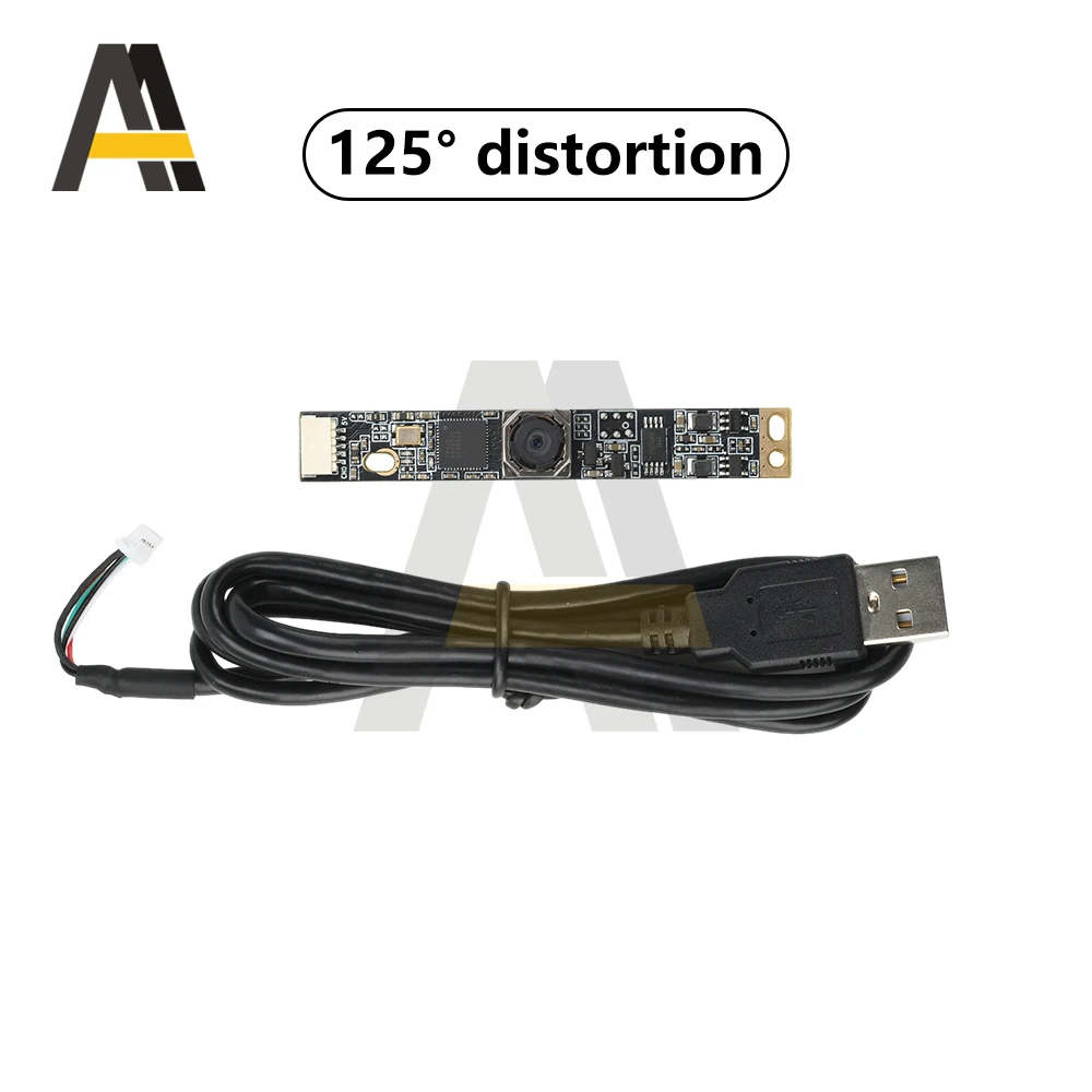 Modulo telecamera IP CMOS IMX179 Messa a fuoco automatica 76 gradi 125 gradi Ad alta velocità 30fps USB Plug Play con cavo da 1 M Kit elettronico - immagine 3