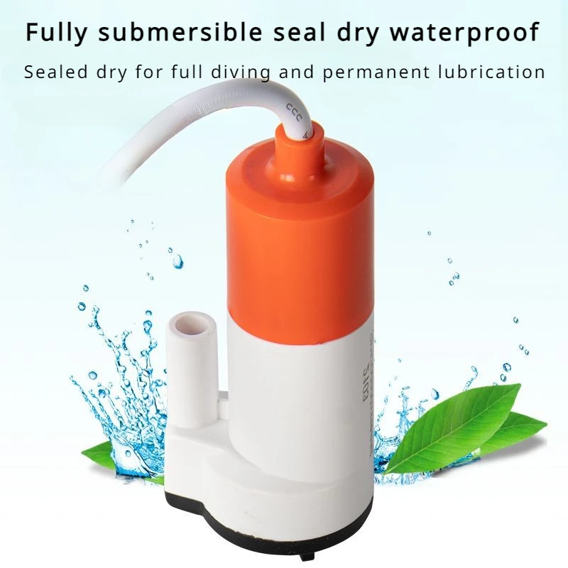 마이크로 수중 휴대용 DC 워터 펌프 배터리, RV 물 탱크, 차 세트, 식품 등급 펌프, RV 보트, 12V