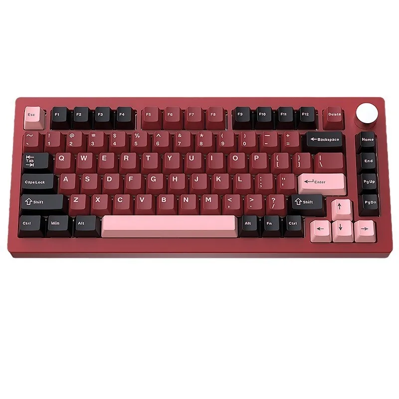 HJS Al75v2 Mechanical Keyboard Kit Rgb Light Bluetooth The Tri