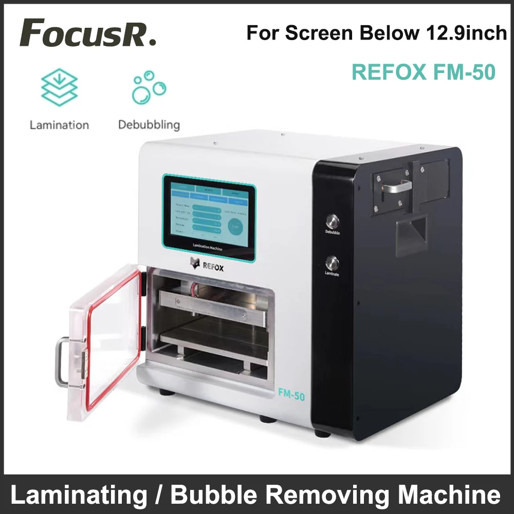 REFOX-FM-50-12-9-inch-LCD-Laminator-Bubble-Removal-Machine-For-Phone ...