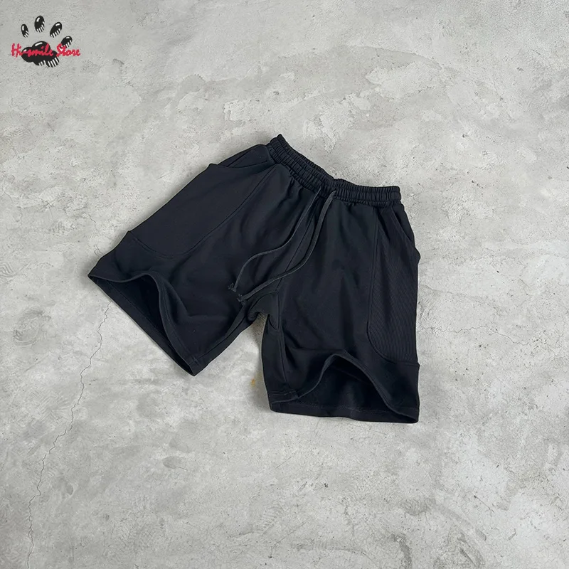 Top Quality VINTAGE Shorts Black Grey Men Woman Casual Summer Pocket Loose Joggers Breeches