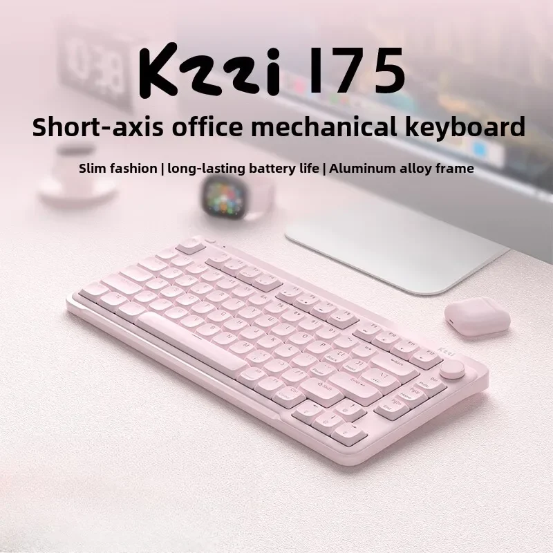 Kzzi I75 メカニカルキーボードロープロファイルスイッチ RGB 有線