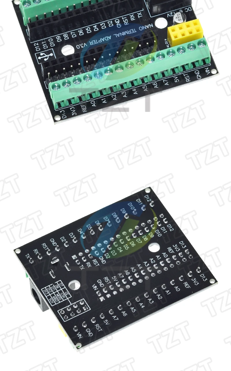 1/3 Stück geeignet für Arduino mit DC NRF2401+ Erweiterungsschnittstelle, kompatibel mit Nano V3.0 Erweiterungsplatine Entwicklungsboard – Detail 11