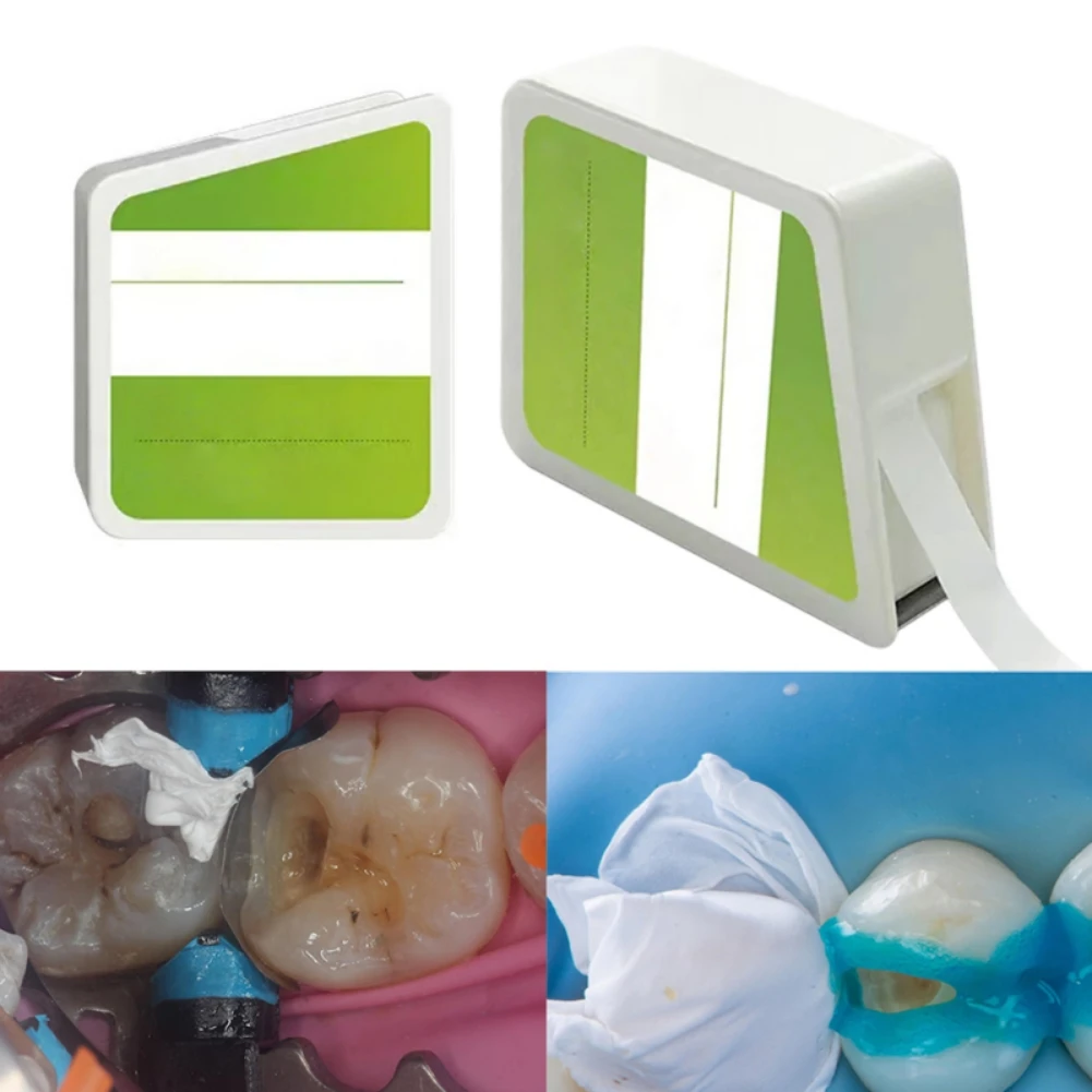 Dental Matrix Bands White PTFE Raw Material Belt Contoured Matrices 0.1mm For Plug Matrix Wedge