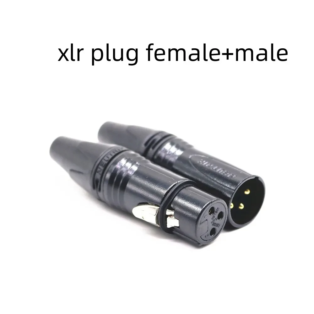 커넥터용 20개/세트 NC3MXX 10개 & NC3FXX 10개(남성 및 여성) 3핀 XLR 커넥터 세트
