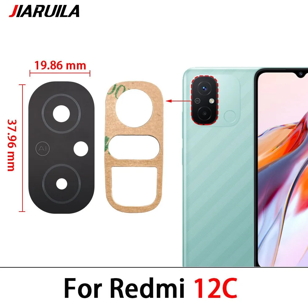 Durable Rear Camera Glass Lens Cover with Adhesive Strip