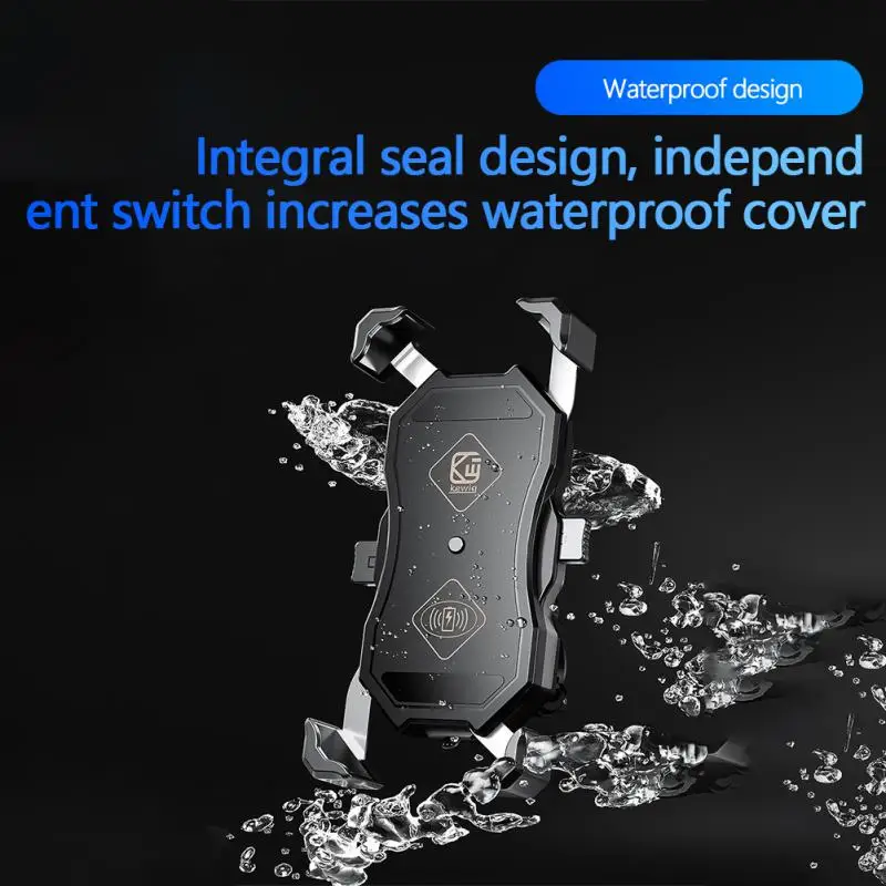 

Держатель для телефона на мотоцикл Deelife с USB/беспроводной зарядкой