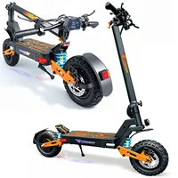 Electric Scooter for Adult, 1200W Motor, Folding E-Scooter Up to 40Mph & 30 Miles Range, 11" Off Road Tire Scooter with Dual Sus