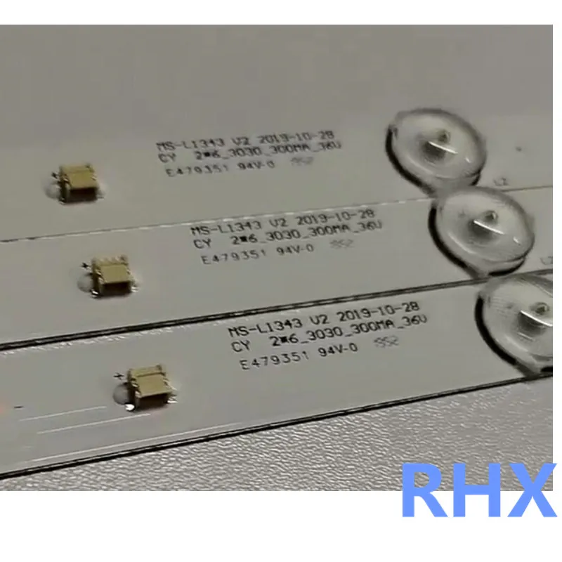 

FOR LED Backlight strip For Tv JL.D32061330-081AS-M FZD-03 E348124 HM 32v input MS-L1343 L2202 L107 58CM 6LED 100%NEW