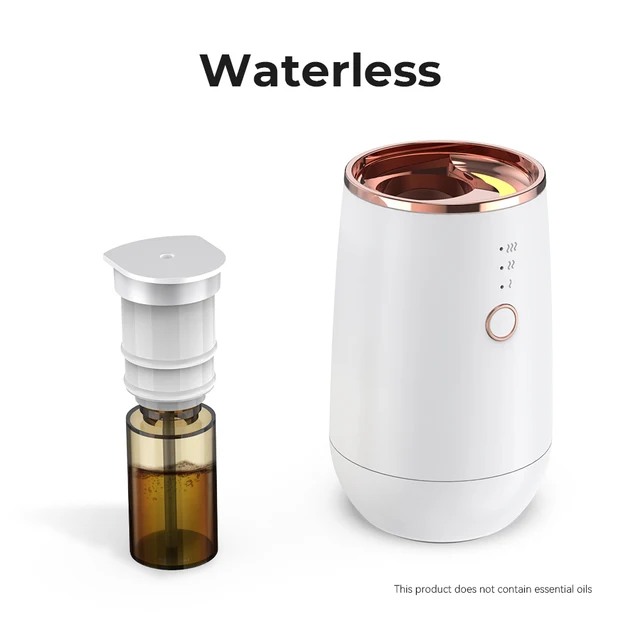 Mini Car Waterless Essential Oils Diffuser Car Fragrance Aromatherapy Diffuser Higher Atomizing Efficienc Home Air Freshener 4