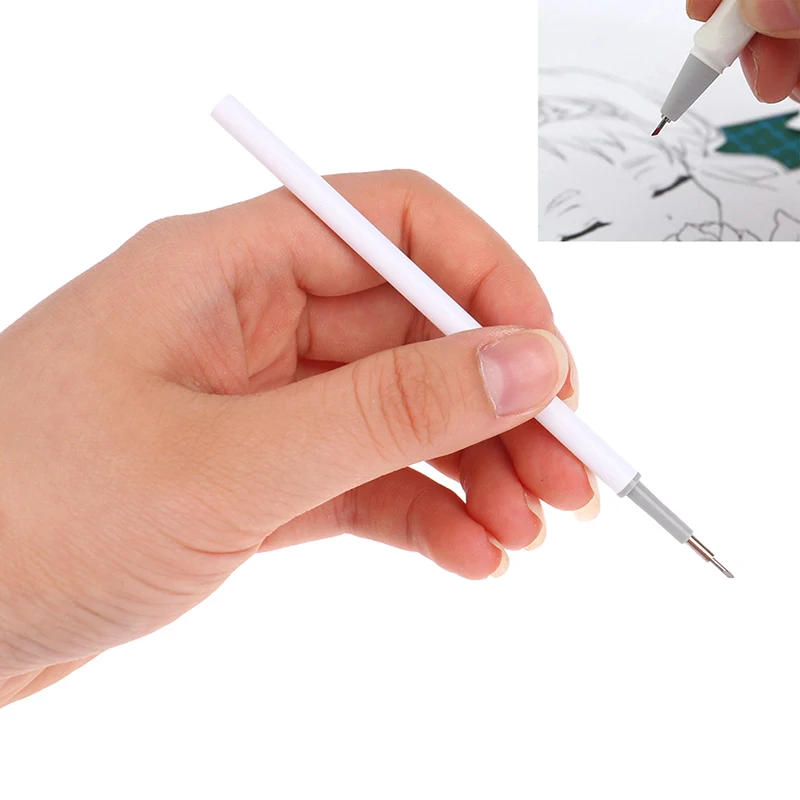 

2 Pcs Sharp Cutter Art Craft Cutting Tool for Sticker DIY Knife Core Replacement Micro-Blade Craft Knife