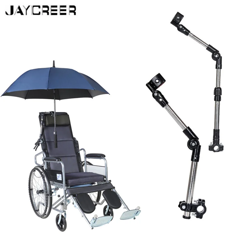 JayCreer Umbrella Holder For Wheelchairs Scooters Stroller Bike wheelchair umbrella holder