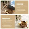 Golden Piggy Bank Clear Transparent Saving Pot for Bills Daily Savings Cute Children Gift Glass Money Pot Decorative 5