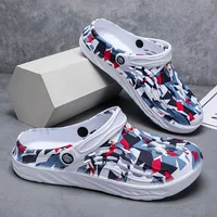 Big Size 46 47 48 49 Men's Sandals Outdoor Beach Slippers Comfortable Clogs Soft Slides Indoor Water Shoes Men Outdoor Sandals 1
