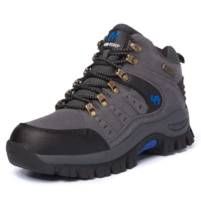Large Size 47 Brand Hiking Boots Men Women Breathable Outdoor Sport Hiking Shoes Non-slip Waterproof Mountain Trekking Boots Man