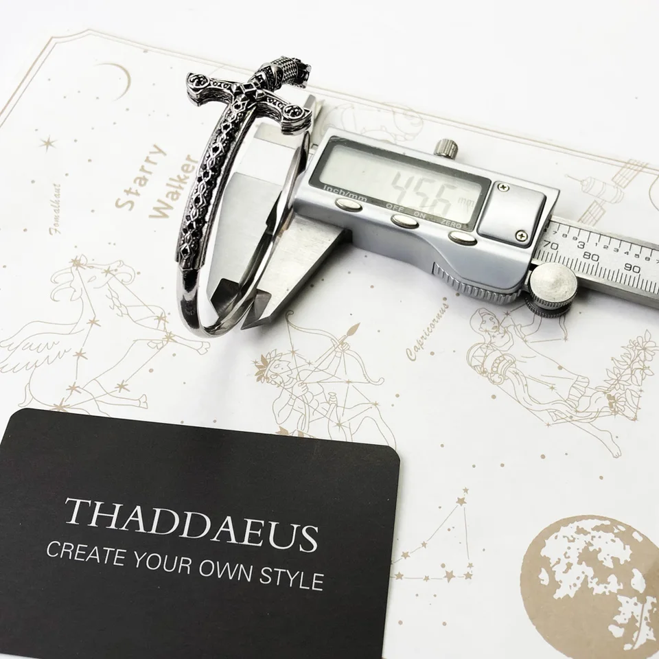 Sword Bangle Bracelet | Sword Bracelet Men | Mens Sword