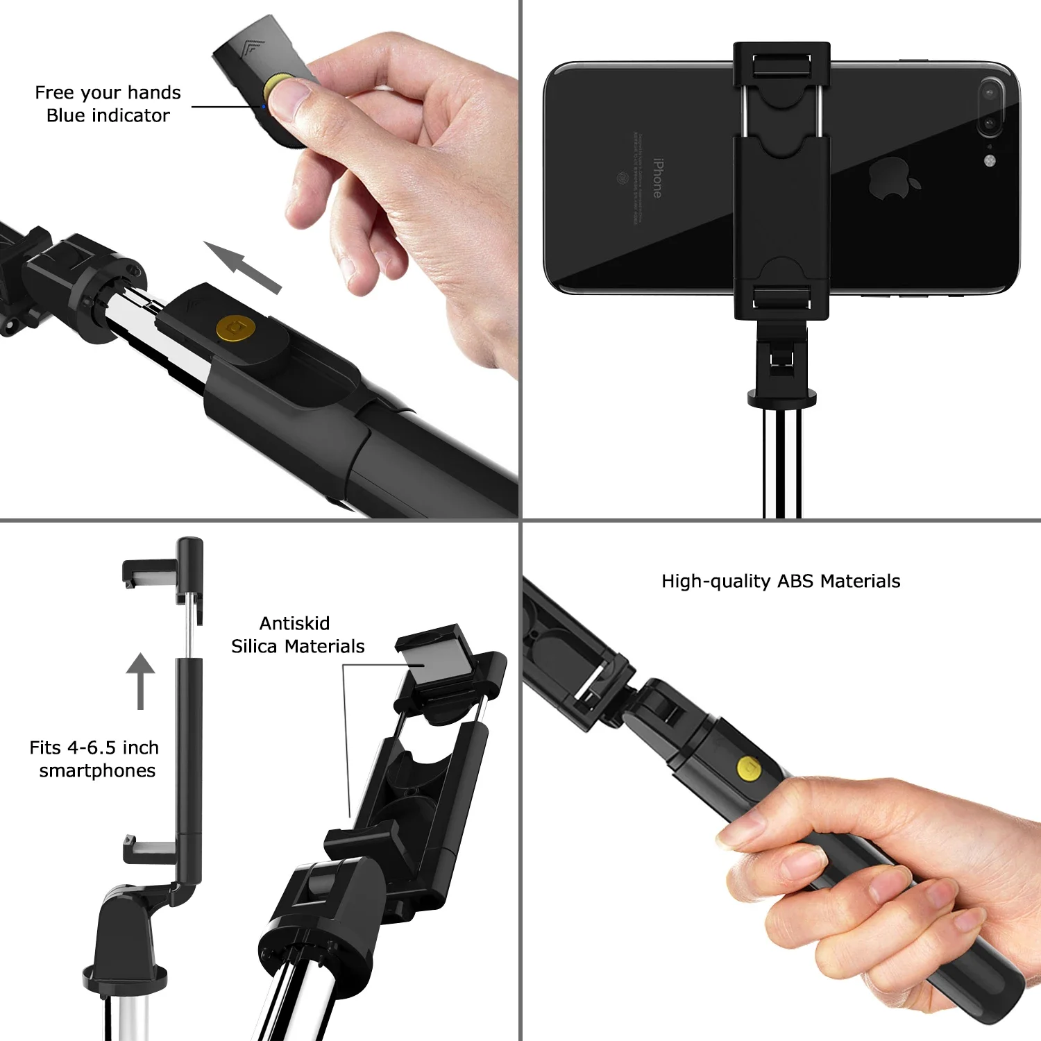 K07 Wireless Selfie Stick Tripod Stand Bluetooth 5.0 Remote Extendable Tripod for iPhone Mobile Phone Video Live Stream selfie stick tripod selfie stick sports camera selfie stick cell phone selfie stick smartphone selfie stick