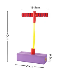 Children's Foam Balance Jumper for Indoor and Outdoor Fitness Fun (1pcs purple)