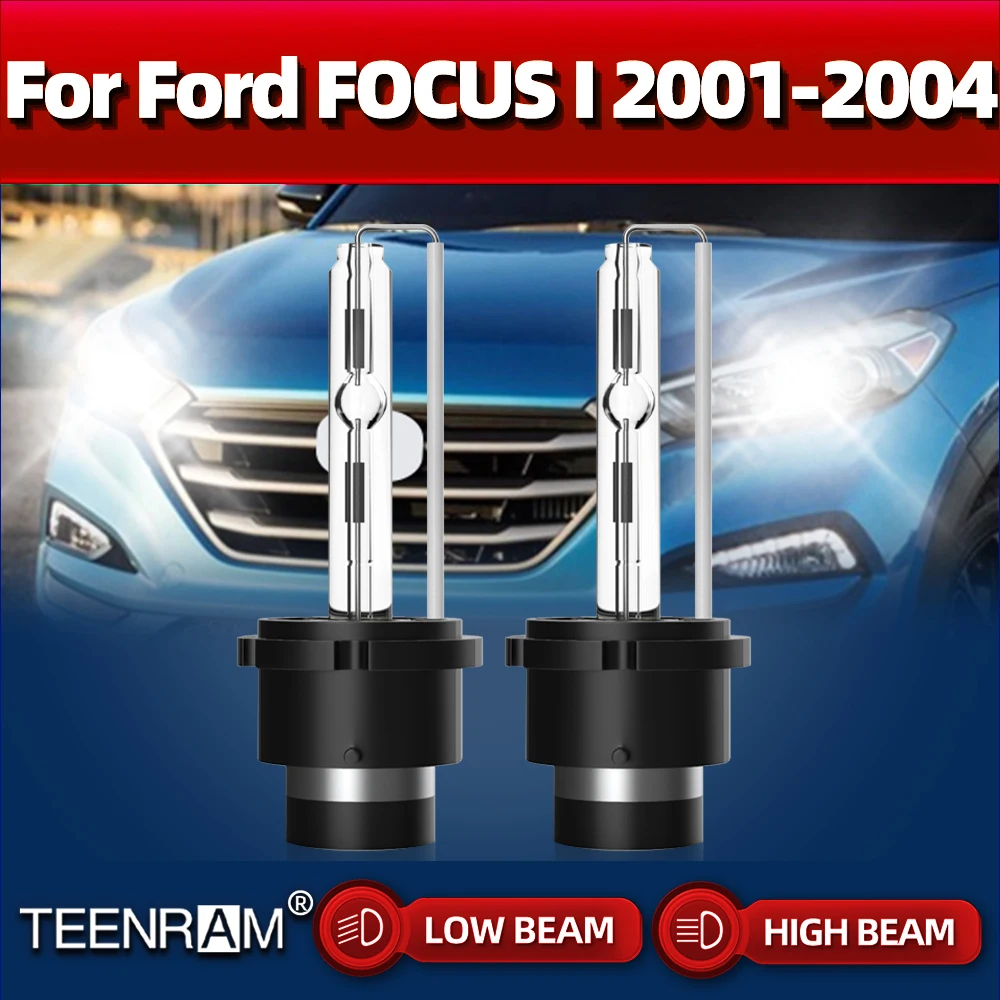 

2PCS 12V 35W HID Bulb CBI HID Xenon Headlight D2S Xenon Lamp 6000K White Xenon Light For Ford FOCUS I 2001 2002 2003 2004