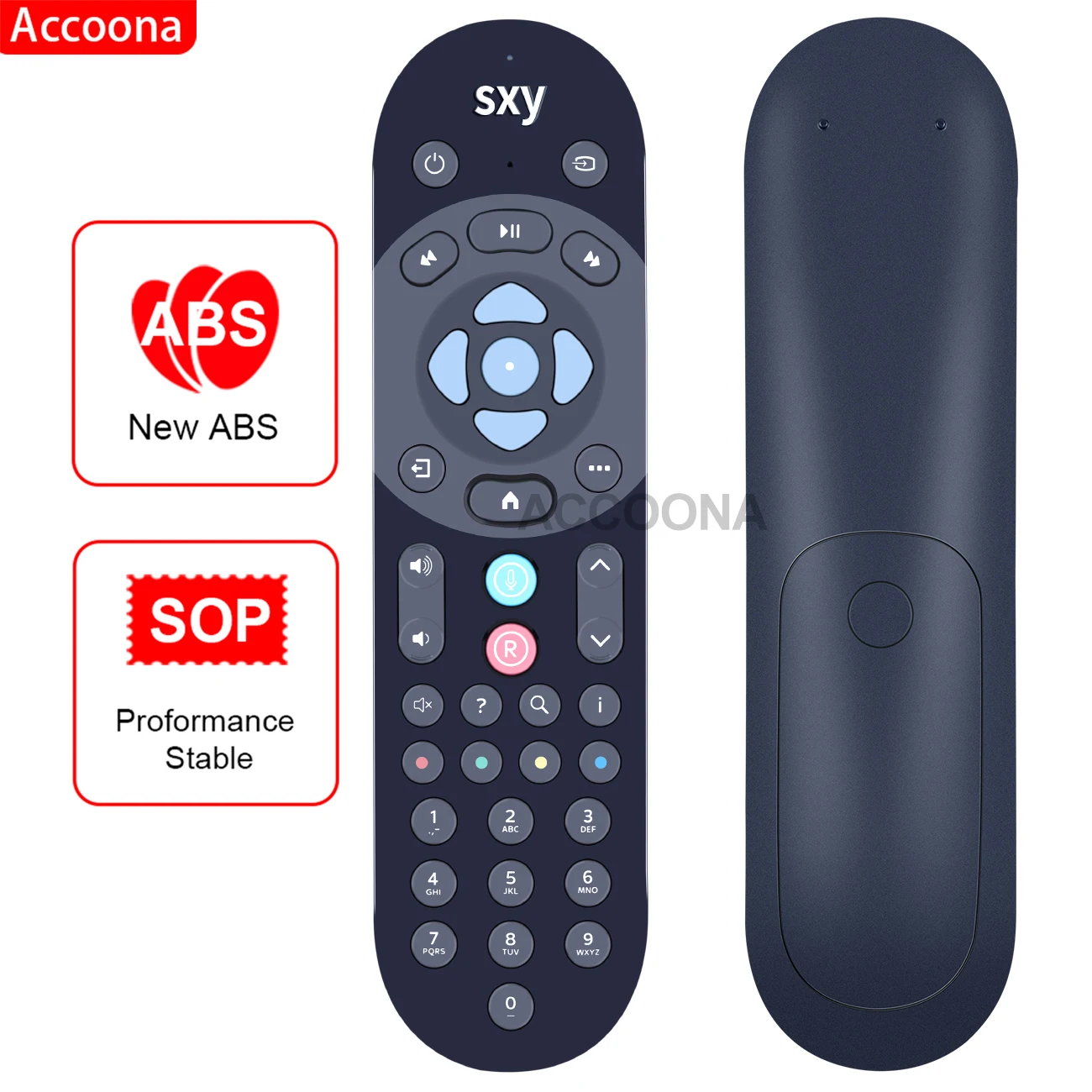 Nuovo Telecomando Rc4203803/01R Ec201 Per Sky Q Mini Box Ricerca Vocale A Infrarossi Bluetooth