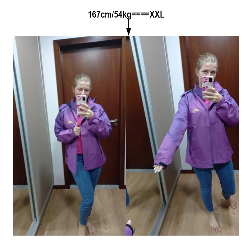 Sport Jacket Women's Waterproof Rain Jacket for Hiking Travel