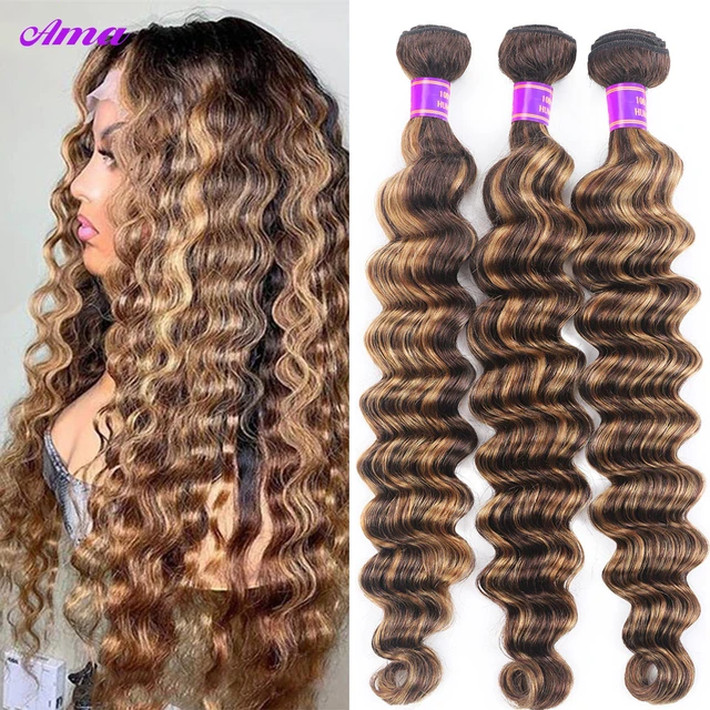 Fixed Beauty Bundlesbrazilian Loose Deep Wave Human Hair Bundles