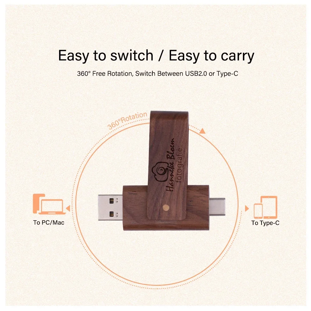 Caneta 2 em 1, 64GB, 32GB, 16GB,