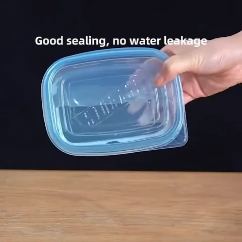 ( 7PC SET) IKEA STYLE FOOD CONTAINERS, THUMB LOCK FOOD CONTAINER, STACKABLE PLASTIC STORAGE BOXES