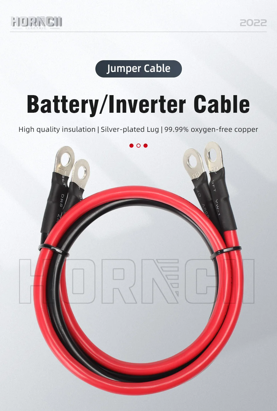 Batería 10mm² Hi-Flex Cable de Arranque soldadura del inversor 12v 