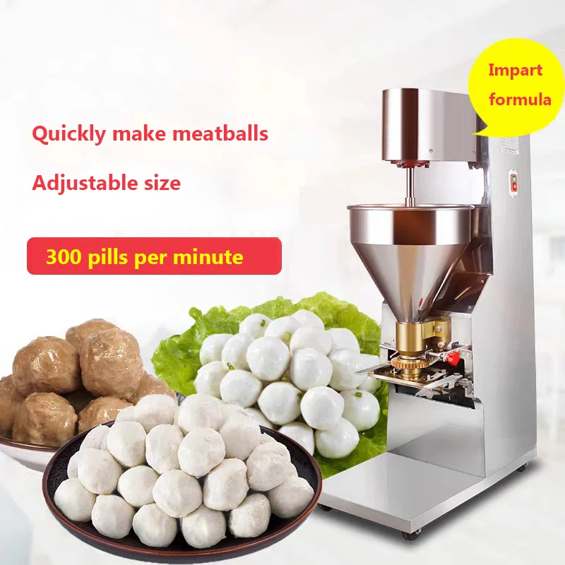 

Commercial Automatic Meatball Maker Stainless Steel Meatball Forming Machine For Making Fish /Beef /Vegetable Balls