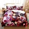 Anime Re Zero Bedding Emilia Rem Set Duvet Cover Bedroom Comforter Covers Single Twin King ​Size Quilt Cover Home Textile 2/3PCS 5