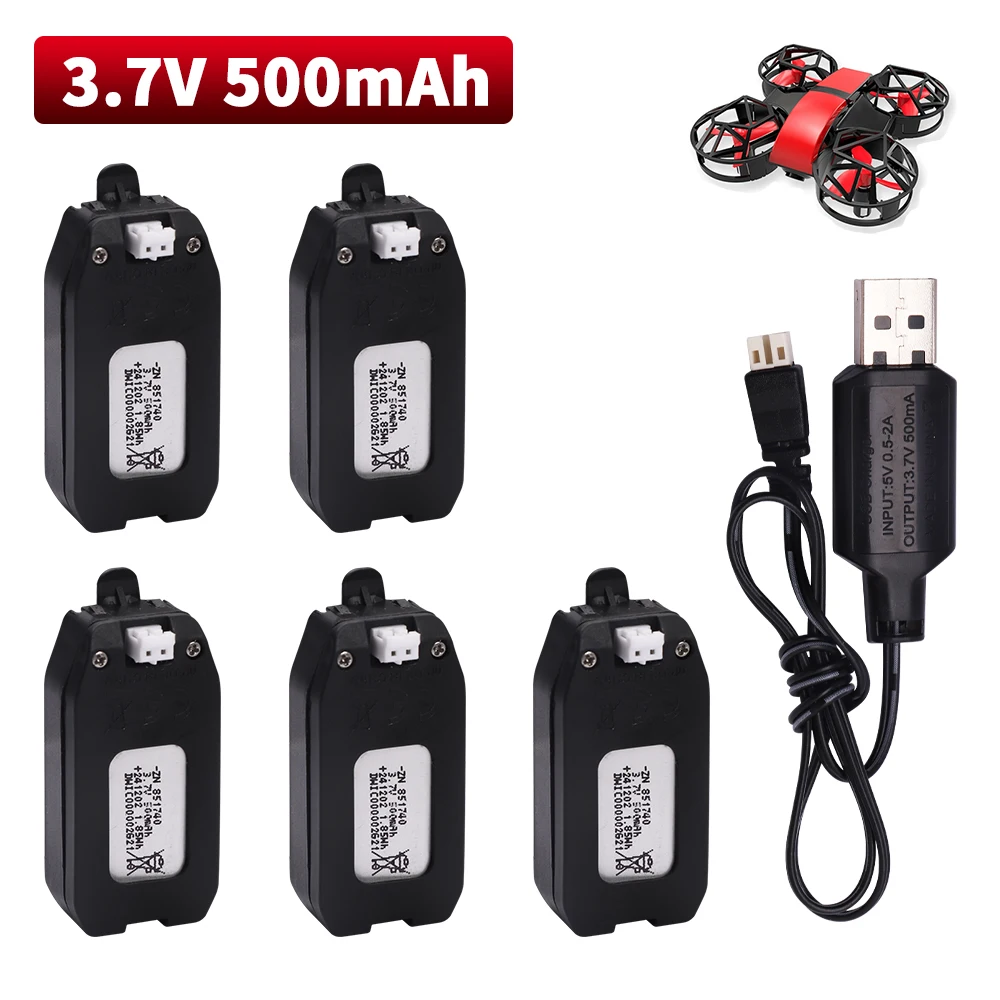 Batterie Drone 3.7V 1800mAh Lot 1-8PCS USB Rechargeable